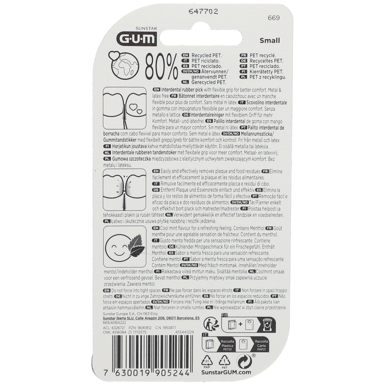 GUM® Soft-Picks® Comfort Flex Klein Minze