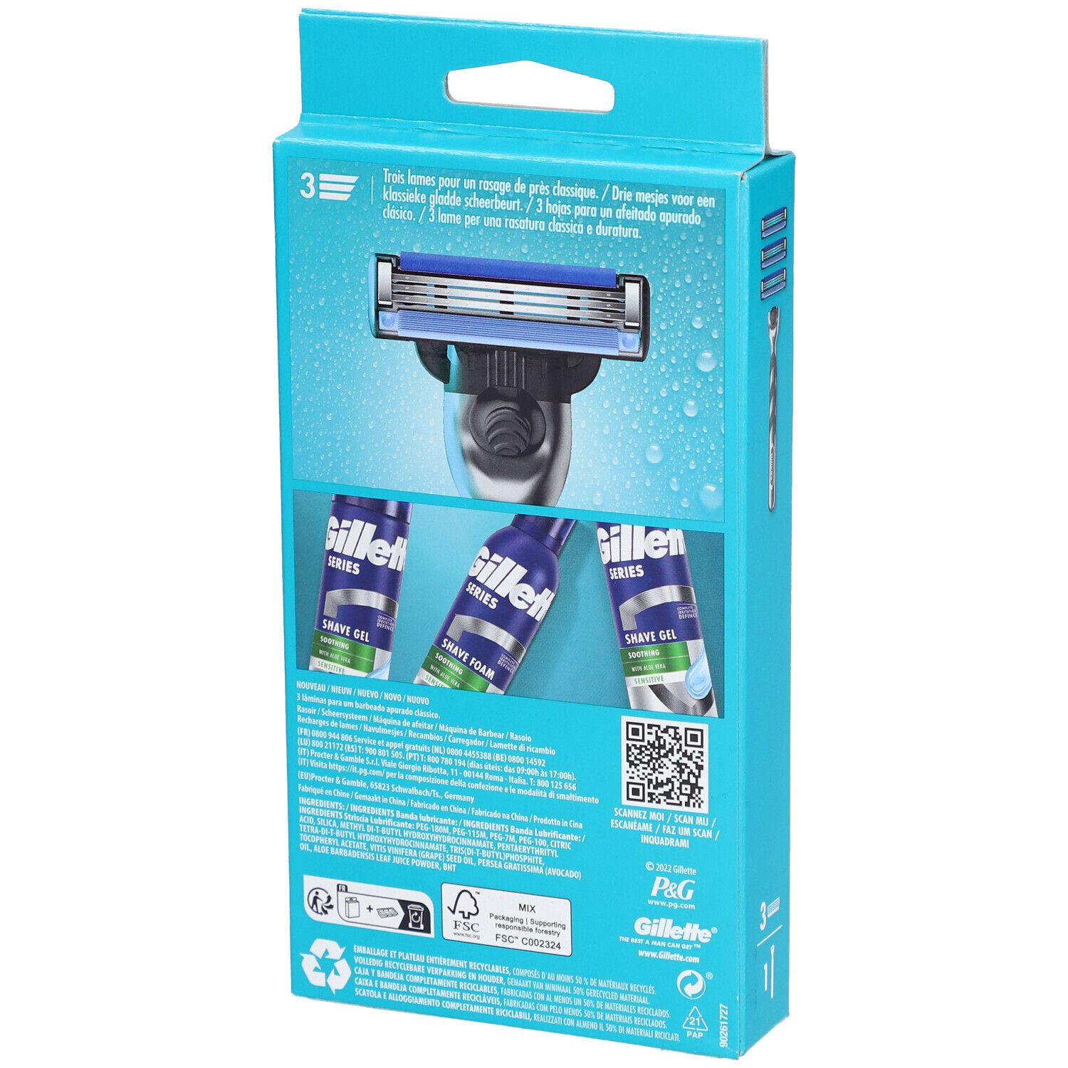 GILLETTE MACH3 RASOIR - Rasoir mécanique