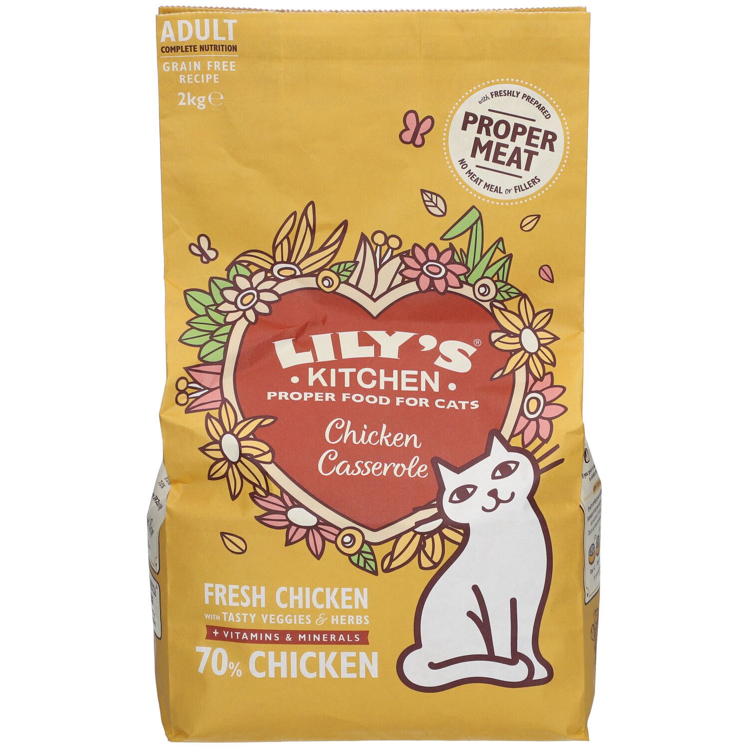 Lily's® Kitchen Kroketten Cocotte au poulet Katzenfutter 2 kg Redcare