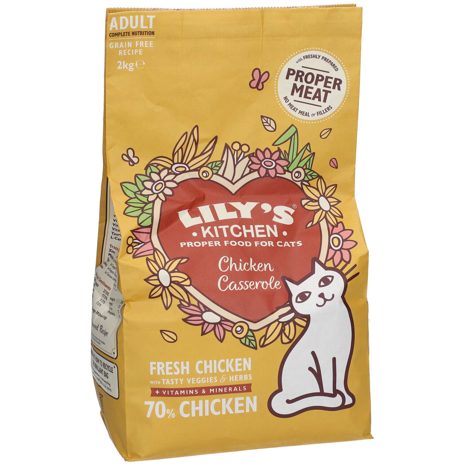 Lily's® Kitchen Kroketten Cocotte au poulet Katzenfutter 2 kg Redcare