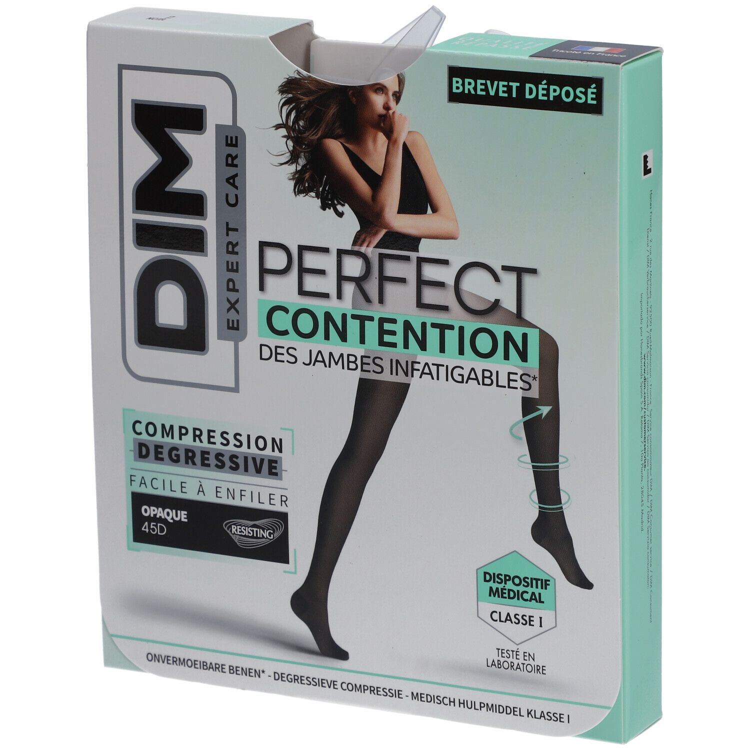 DIM COLL PERFECT OPAQUE NOIR T2