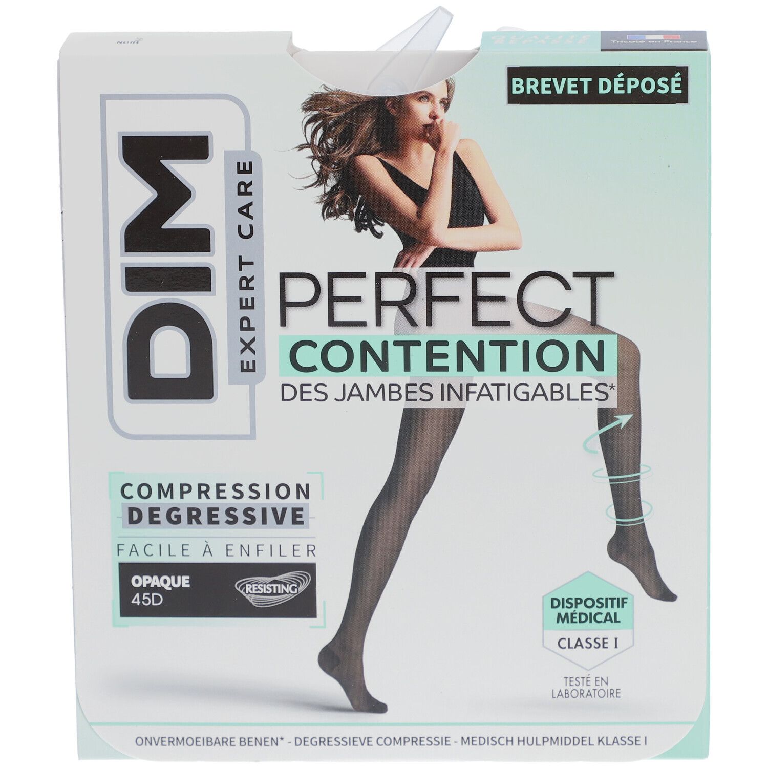 DIM COLL PERFECT OPAQUE NOIR T2