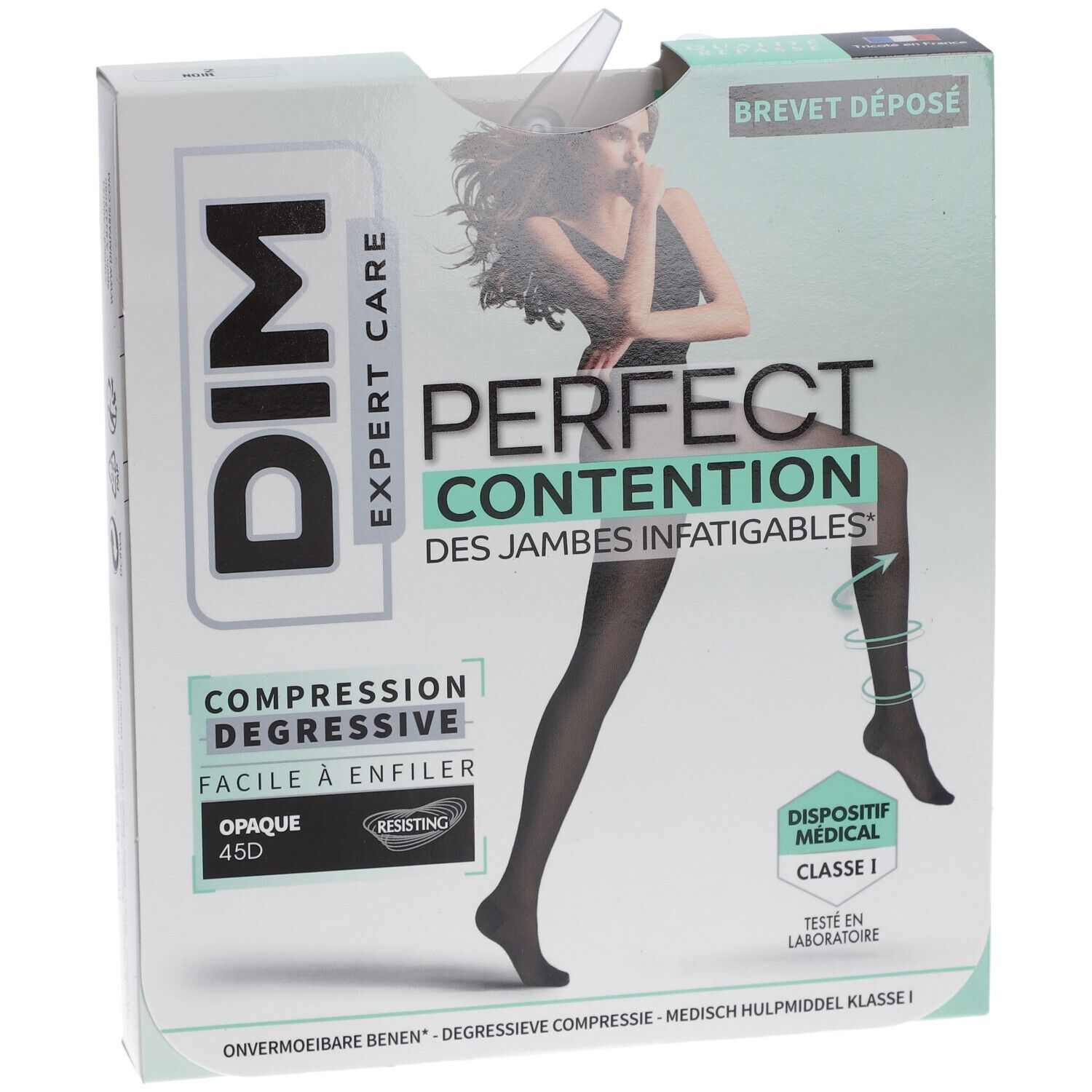 DIM COLL PERFECT OPAQUE NOIR T2