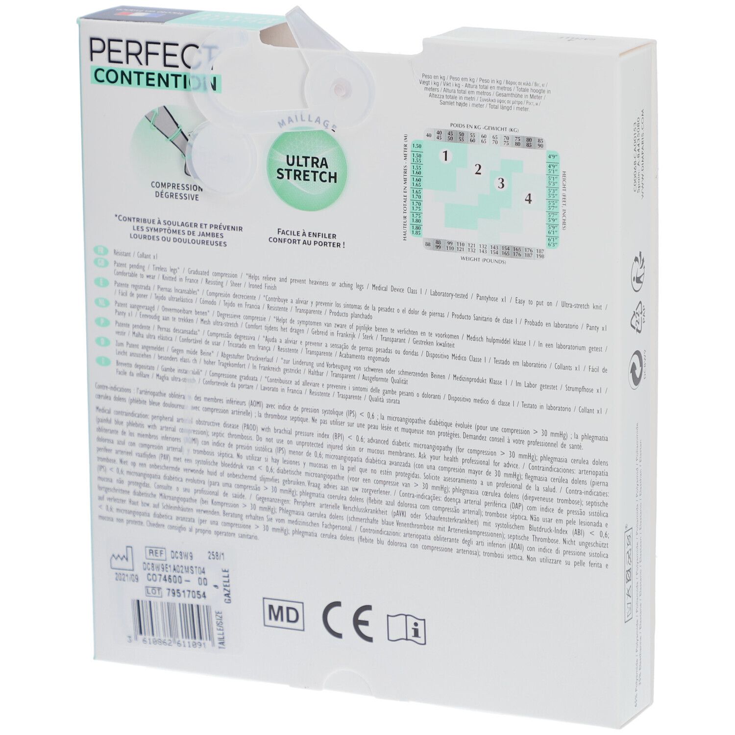 DIM COLL PERFECT Transpirant GAZELLE T4