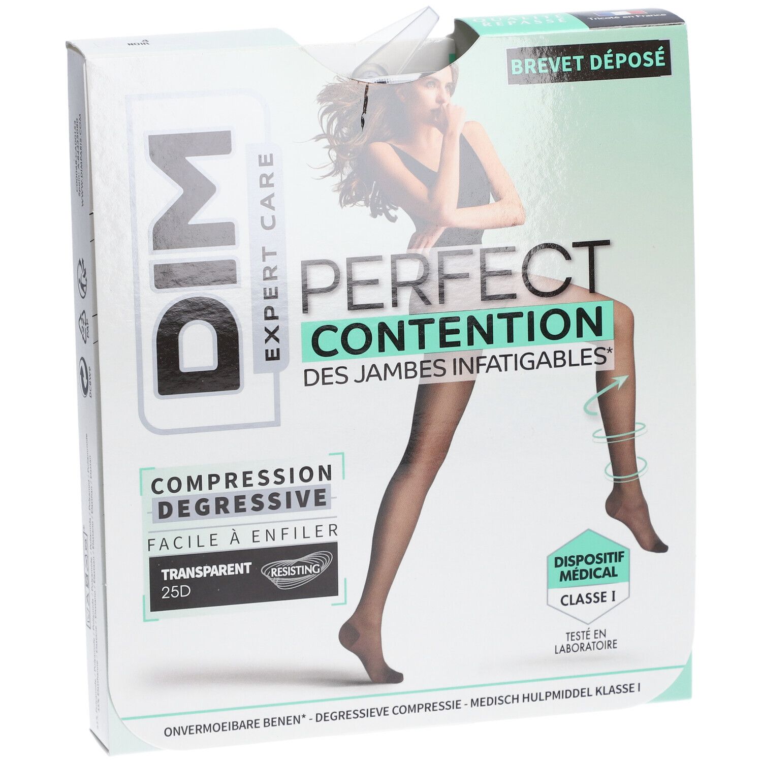 DIM COLL PERFECT Transpirant NOIR T4