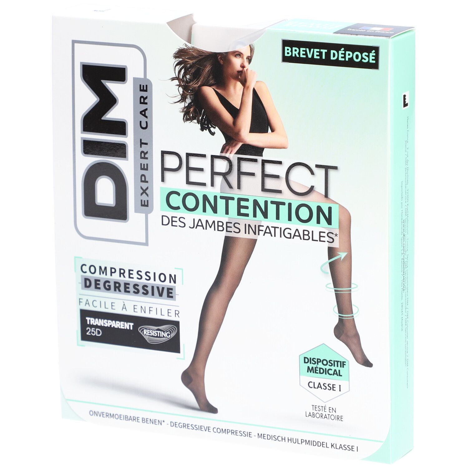 DIM COLL PERFECT Transpirant NOIR T2