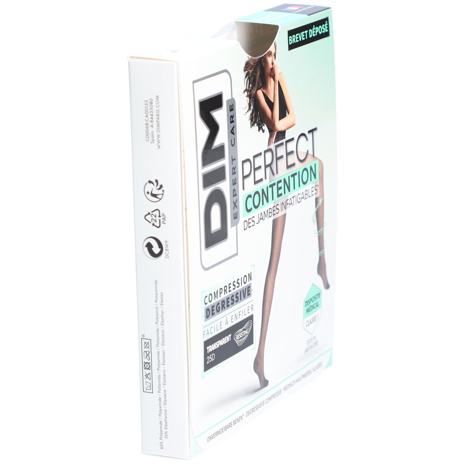 DIM COLL PERFECT Transpirant NOIR T2