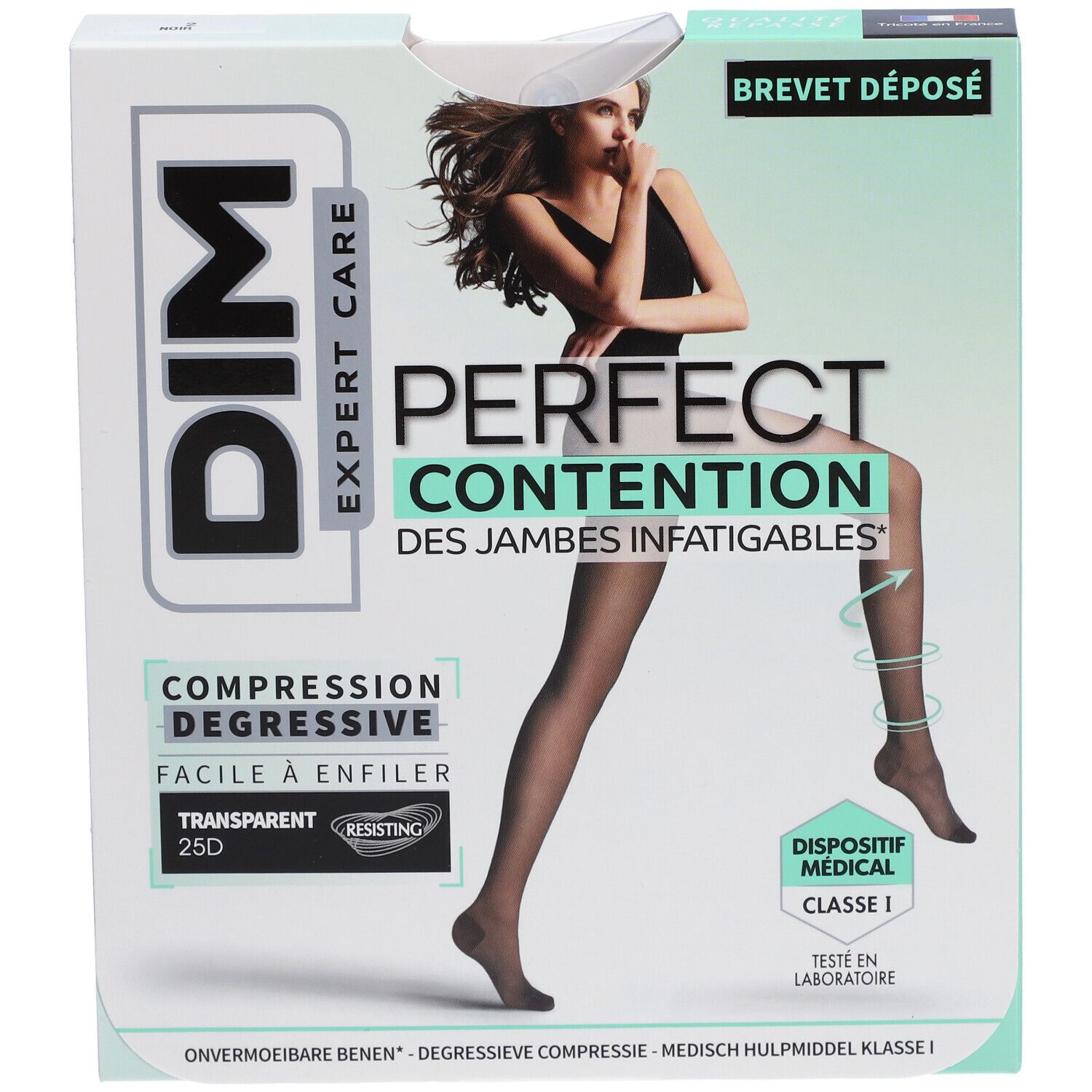 DIM COLL PERFECT Transpirant NOIR T2