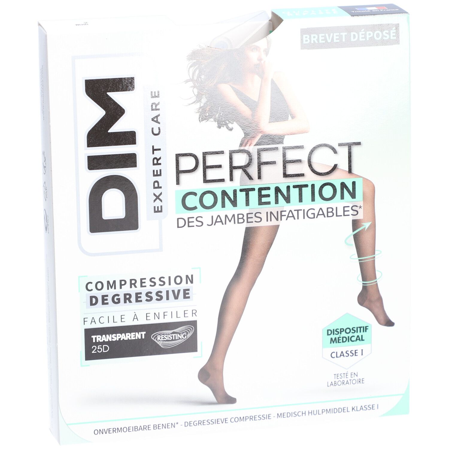DIM COLL PERFECT Transpirant NOIR T2