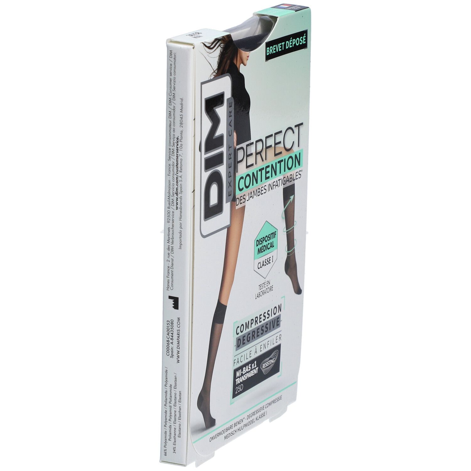 DIM M/BAS PERFECT Transpirant NOIR36/38