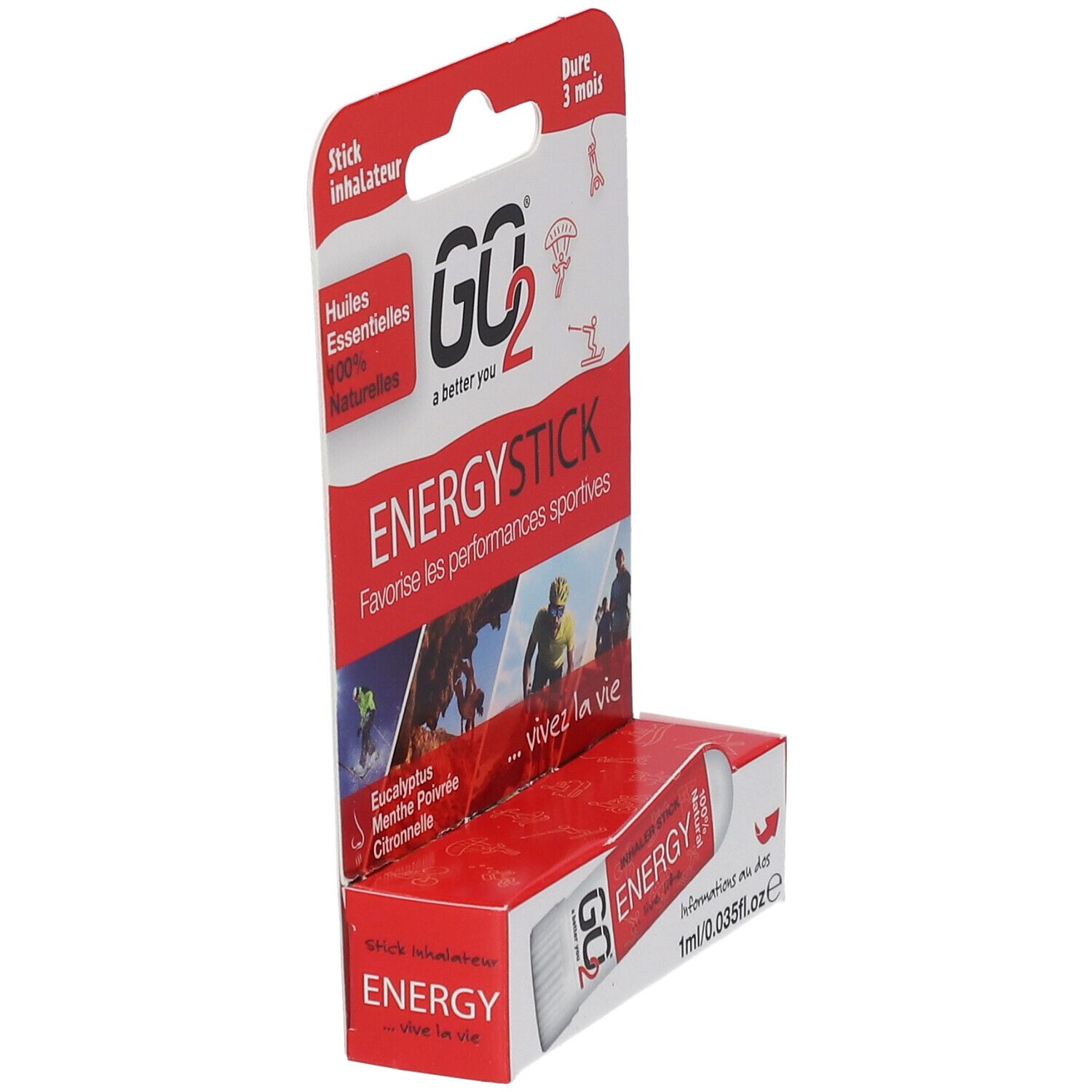 GO2® Stick inhalateur Energy