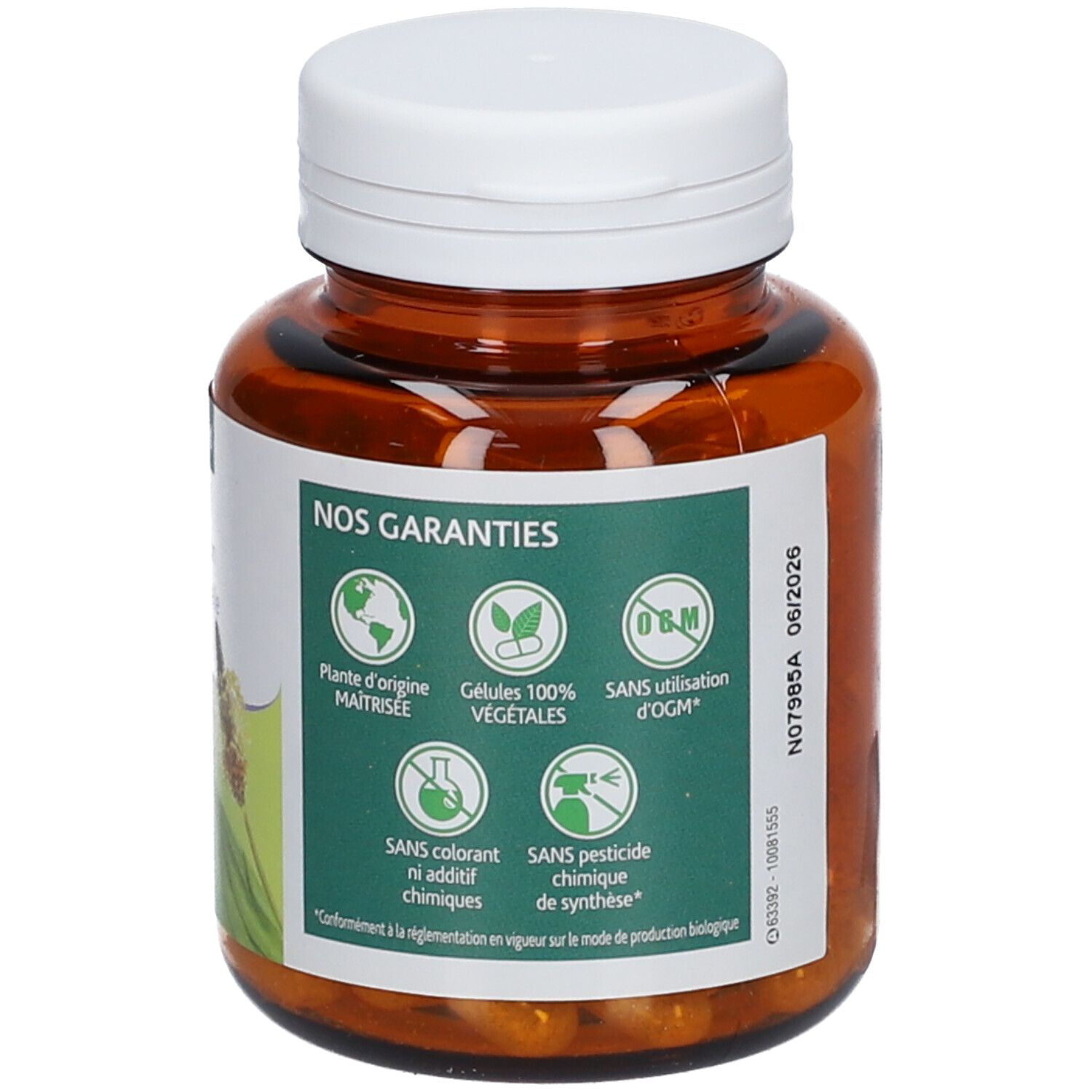 Naturland Verdauungsförderndes Wohlbefinden Blondes Psyllium BIO - Vegécaps