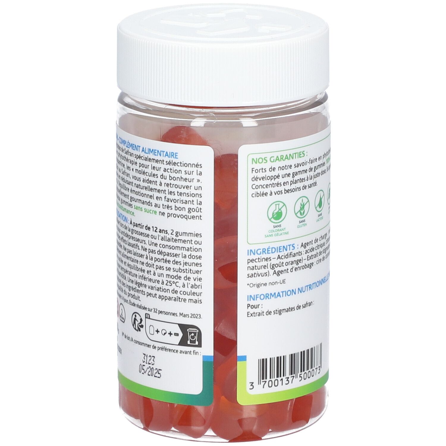 Naturland Entspannung & Erholung Safran - Gummibärchen