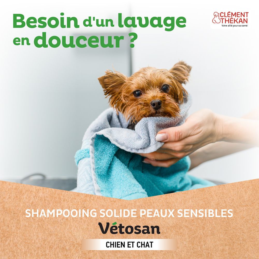 Clément Thékan Vétosan Festes Shampoo Empfindliche Haut