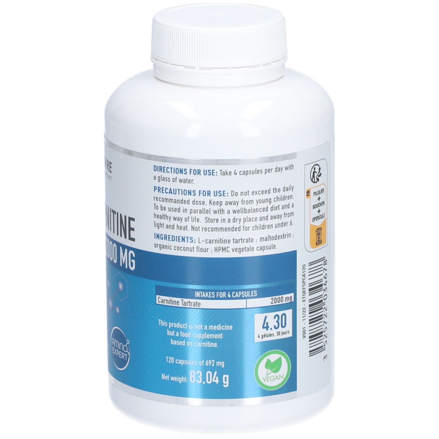 ERIC FAV L-CARNITINE GELUL 120