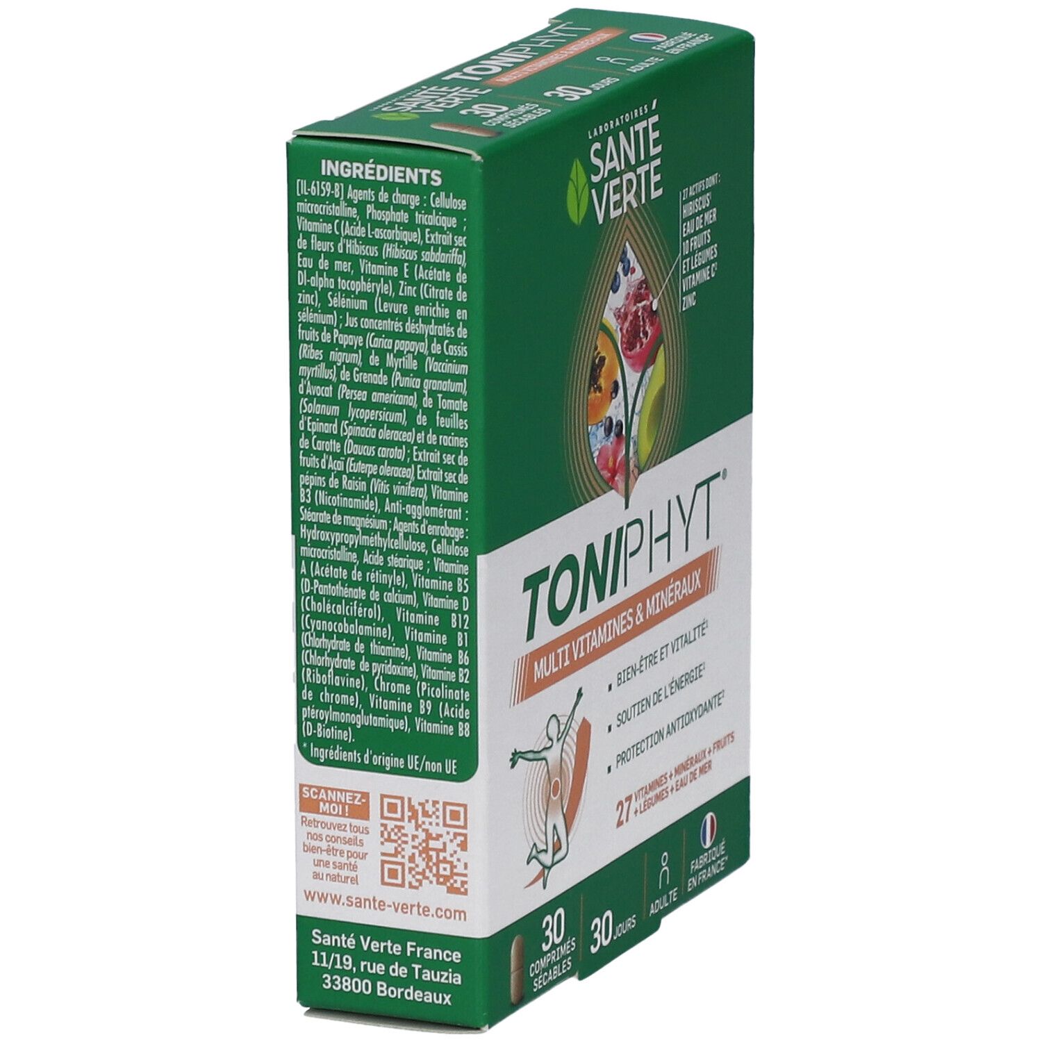 Santé Verte - Toniphyt Multi Vitamines & Minéraux