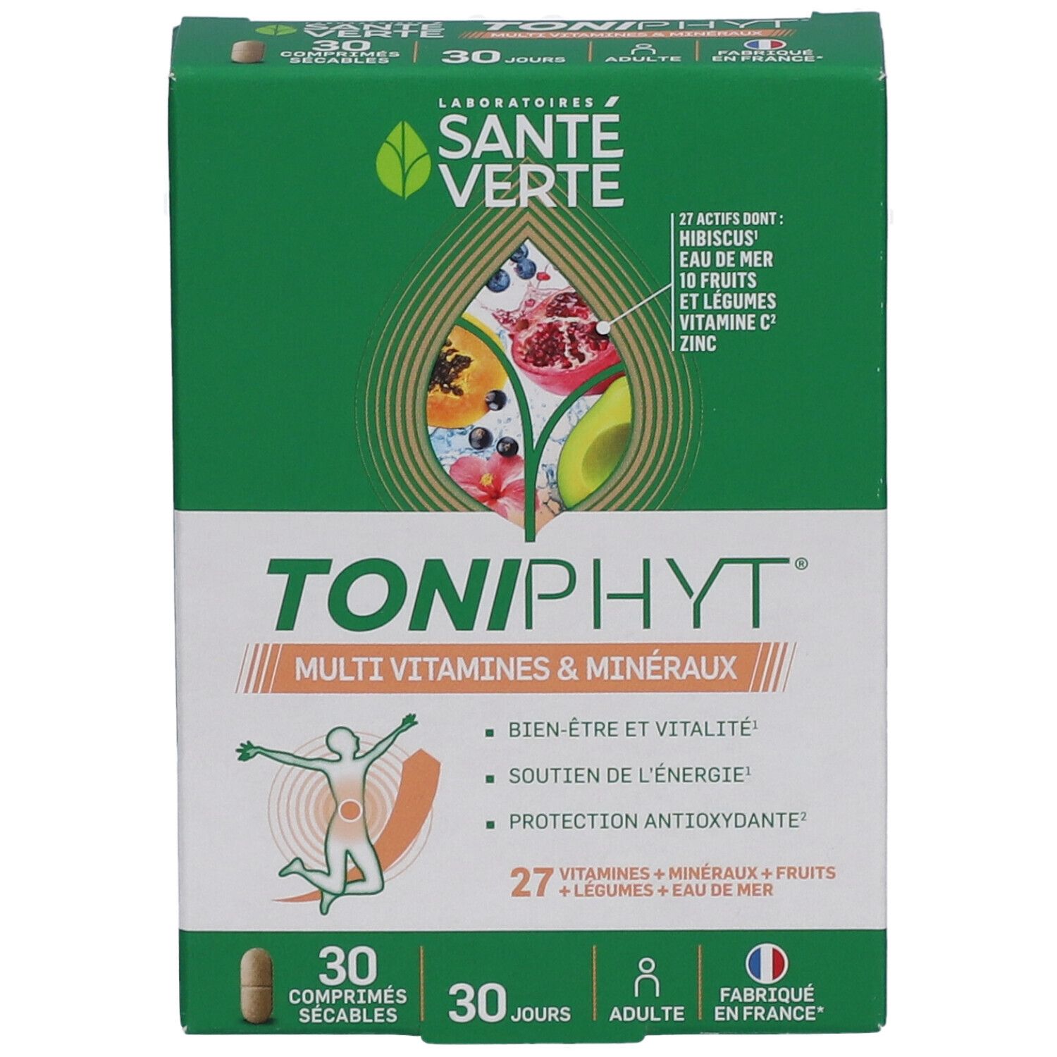 Santé Verte - Toniphyt Multi Vitamines & Minéraux