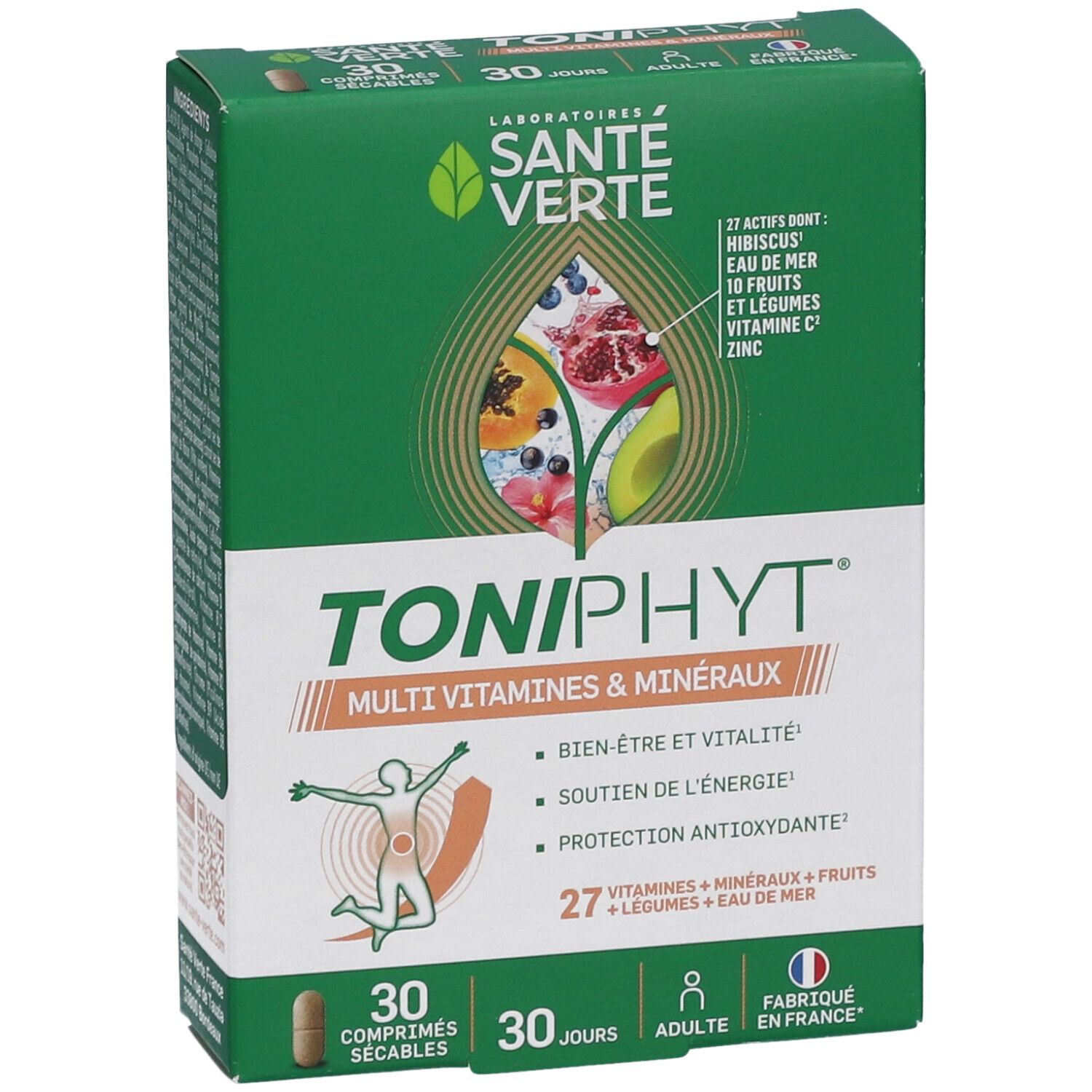 Santé Verte - Toniphyt Multi Vitamines & Minéraux