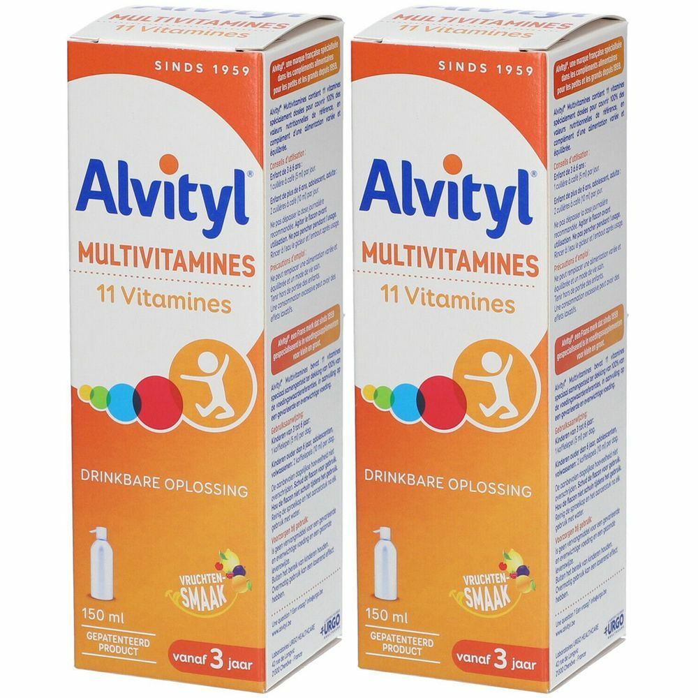 Alvityl sirop 11 vitamines enfant de 150 ml