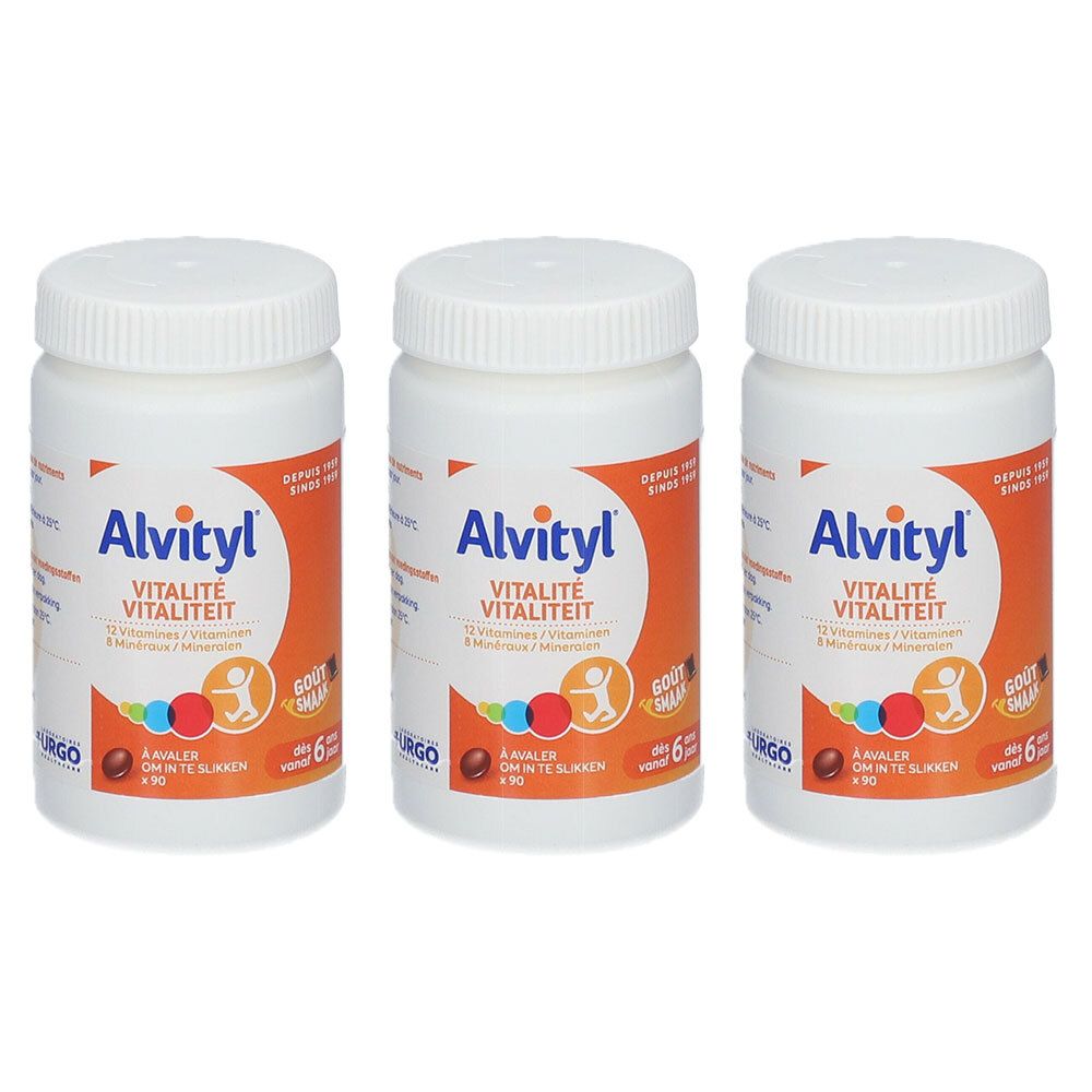 Alvityl® Vitalität Schluckbare Tabletten Schokoladengeschmack