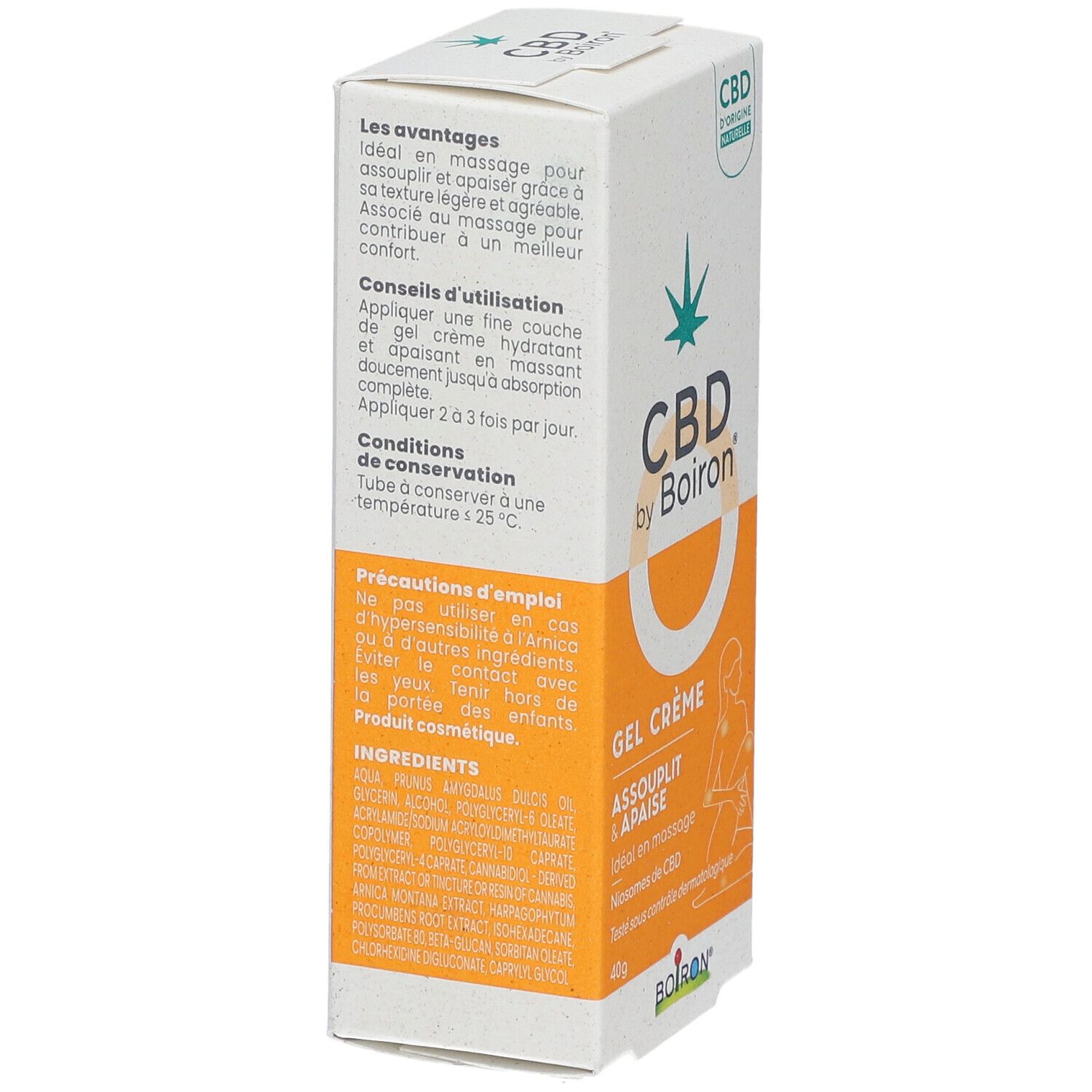 CBD by Boiron® Gel crème