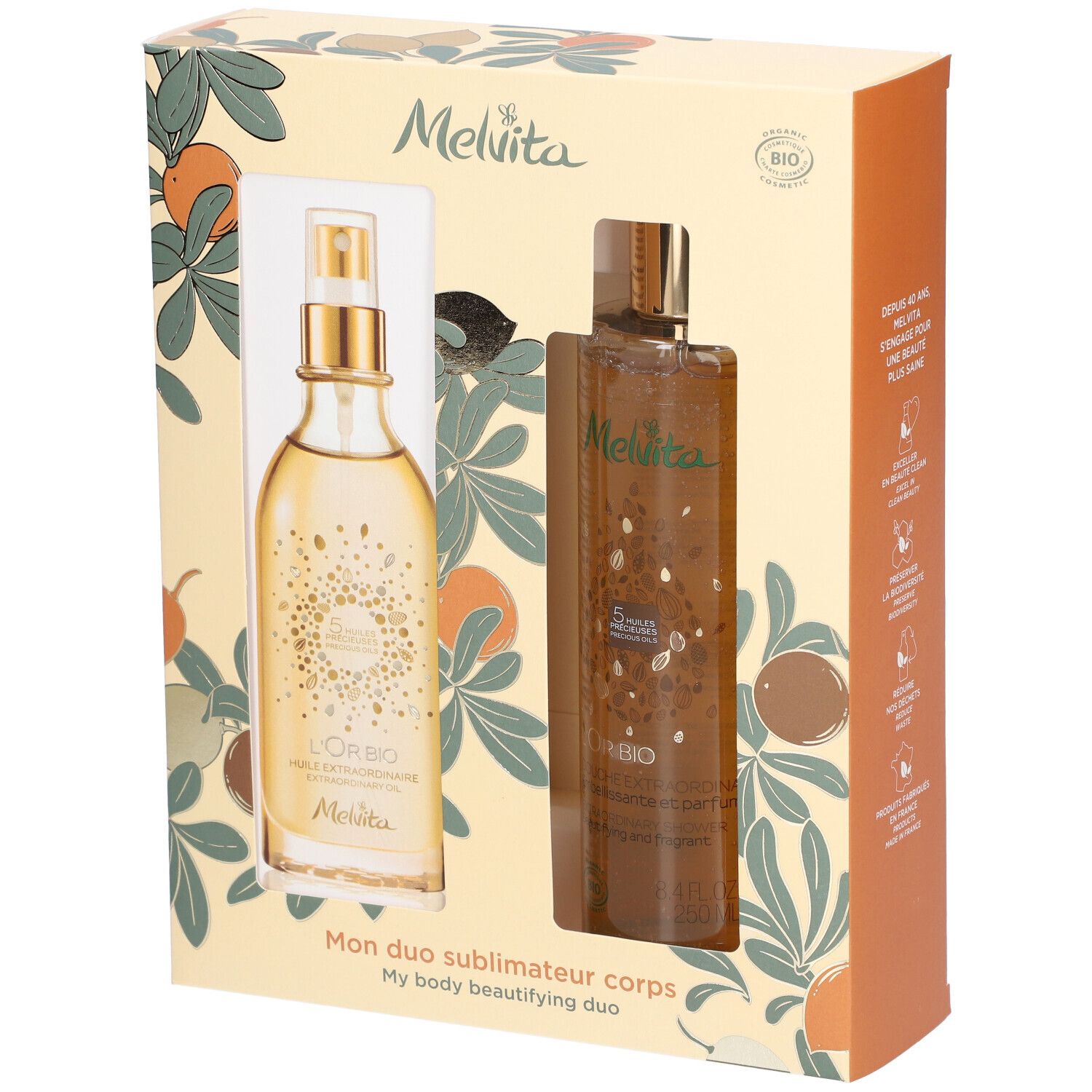 Melvita Geschenkset L'Or Bio