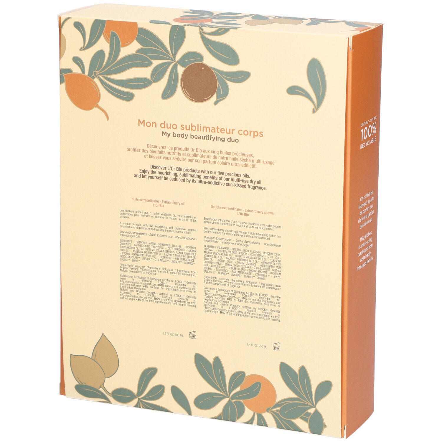 Melvita Geschenkset L'Or Bio