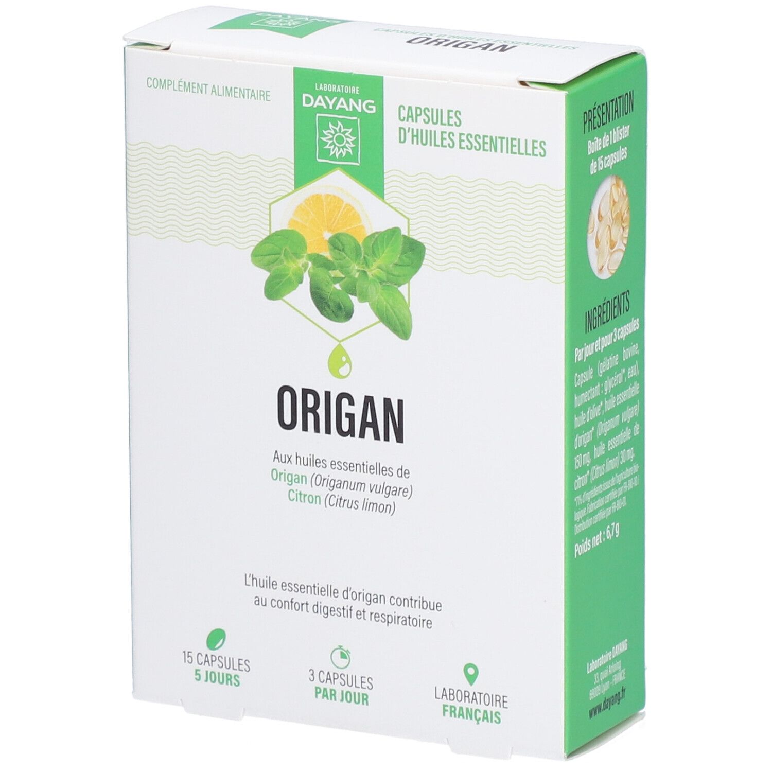 DAYANG Kapseln Oregano