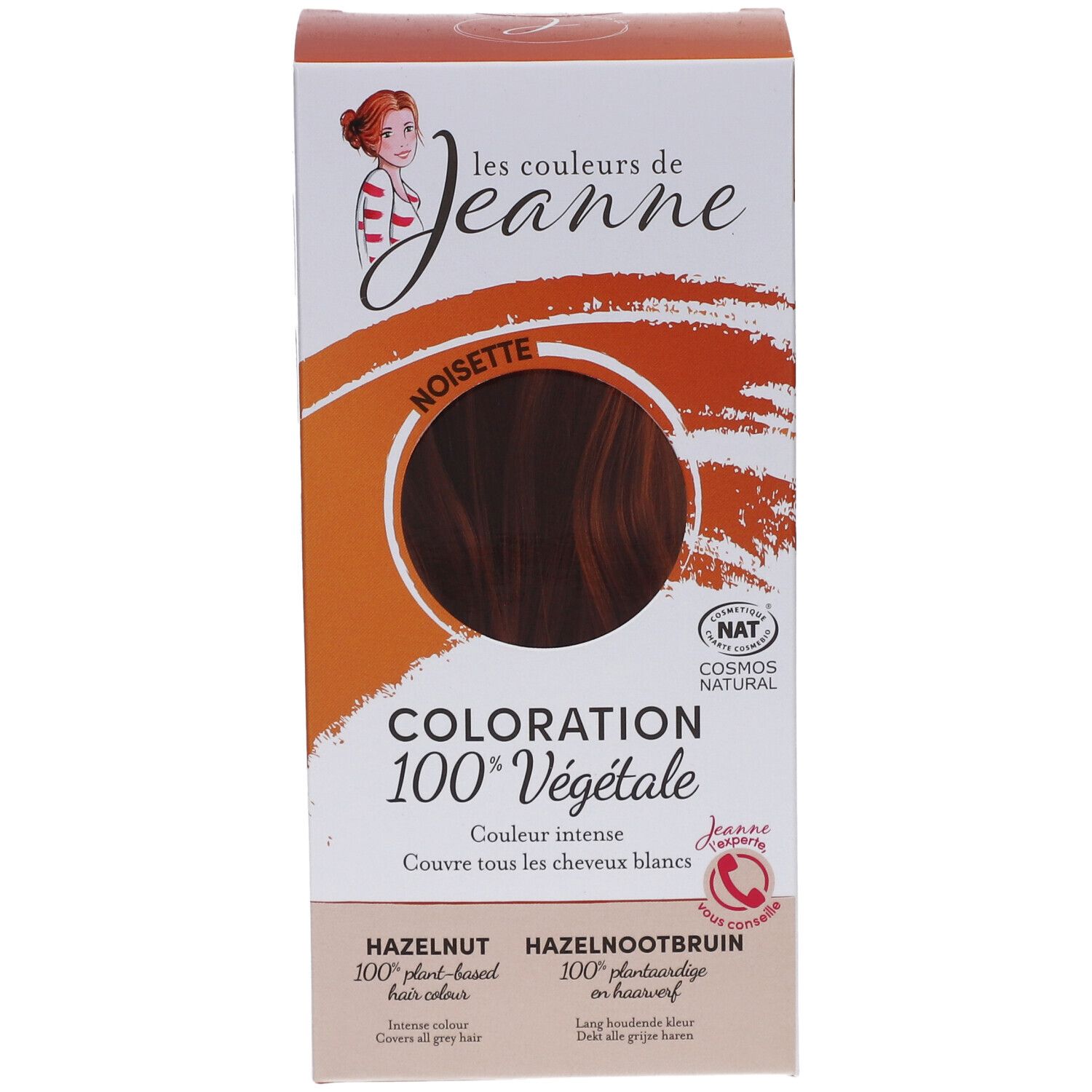 Coloration Noisette 100% végétale 100 g