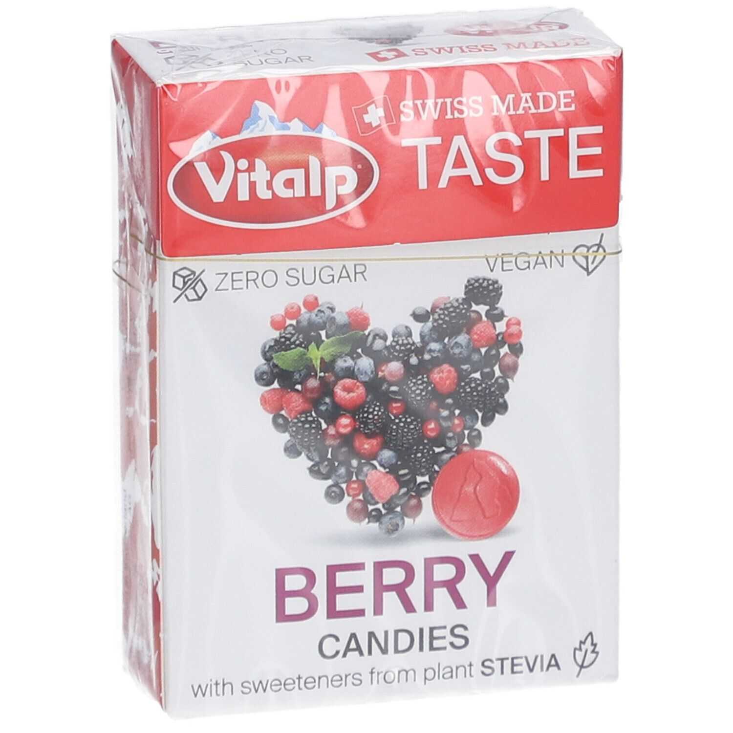 Vitalp Bonbons aux Baies Sans Sucre