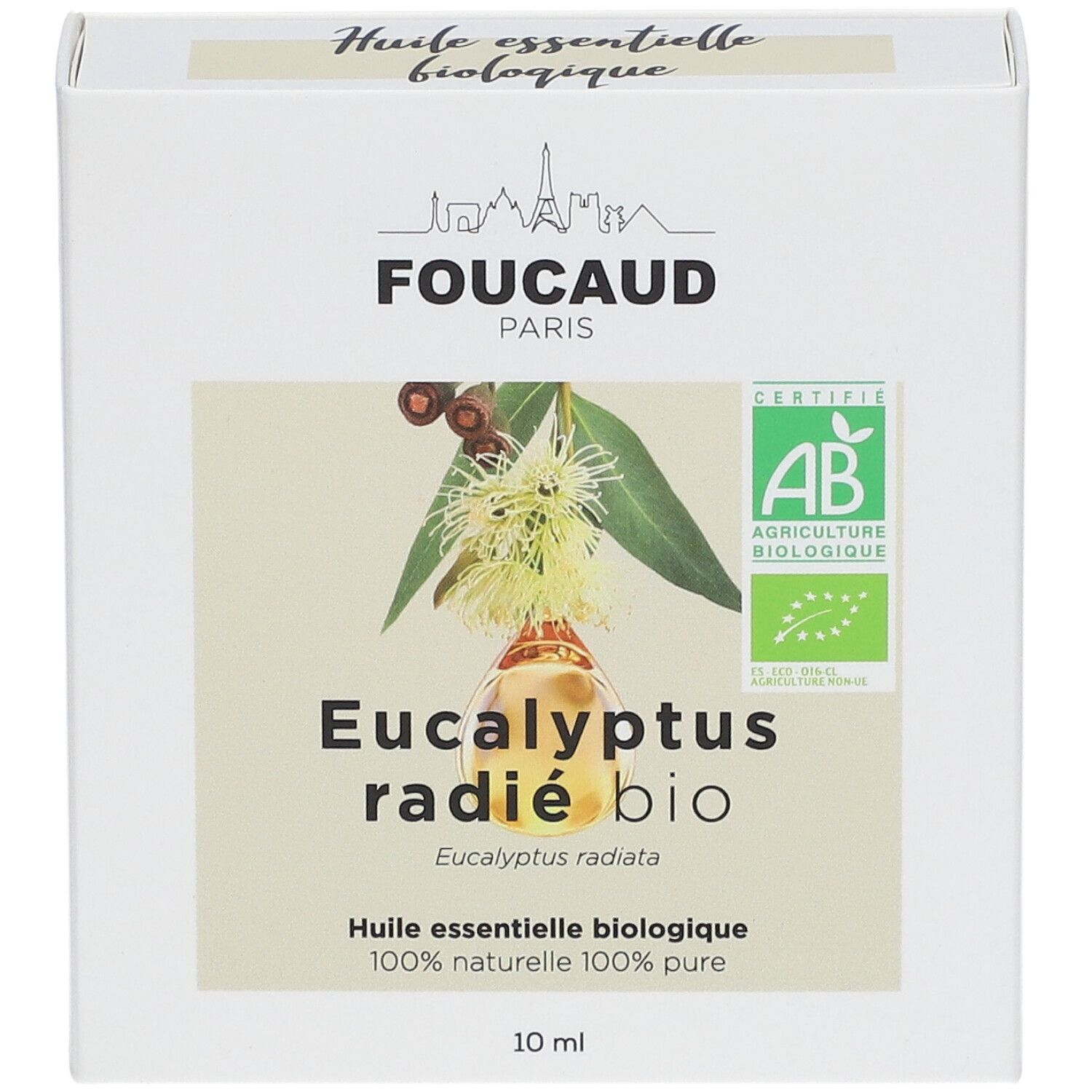 FOUCAUD Huile Essentielle Eucalyptus radié bio