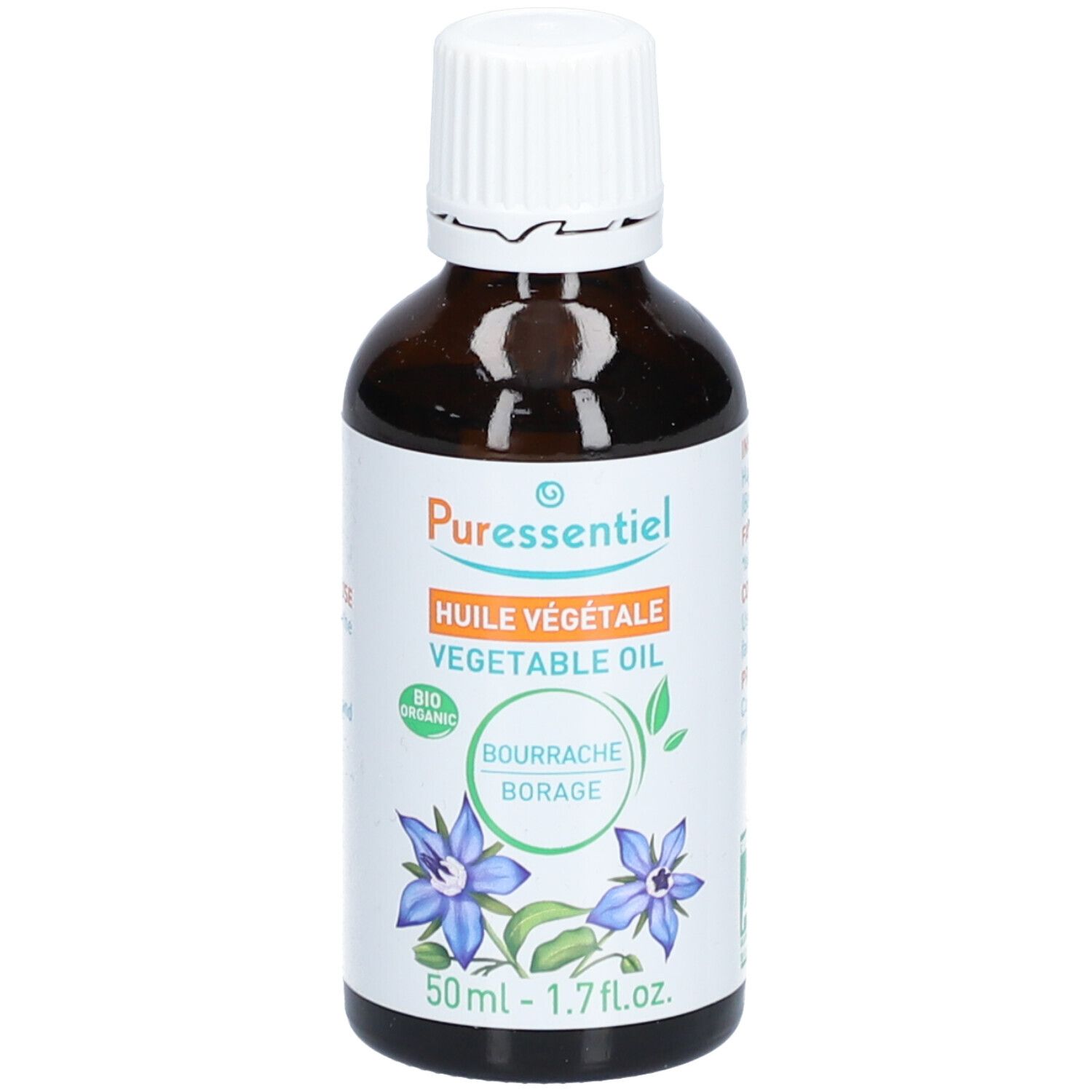PURESSENTIEL Huile végétale de bourrache bio