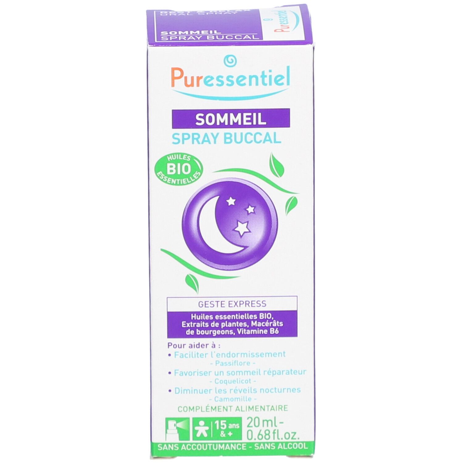 PURESSENTIEL Sommeil Spray bukkal