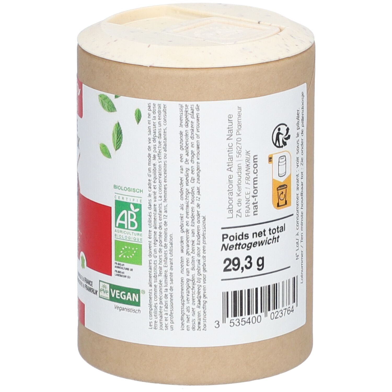 Nat&Form ZIRKULATION - Rote Weinrebe HAMAMELIS BIO