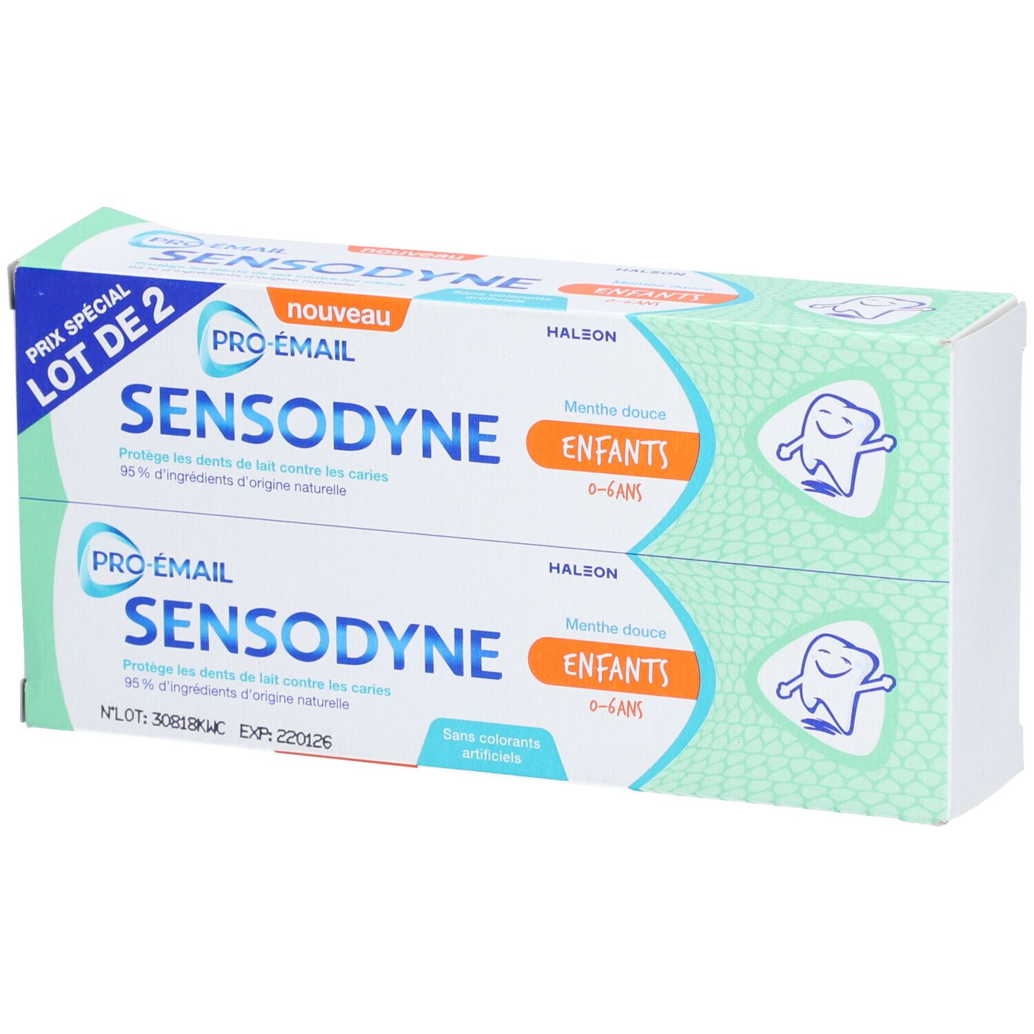 SENSODYNE Pro-émail Kinderzahnpasta 0-6 Jahre mit süßer Minze