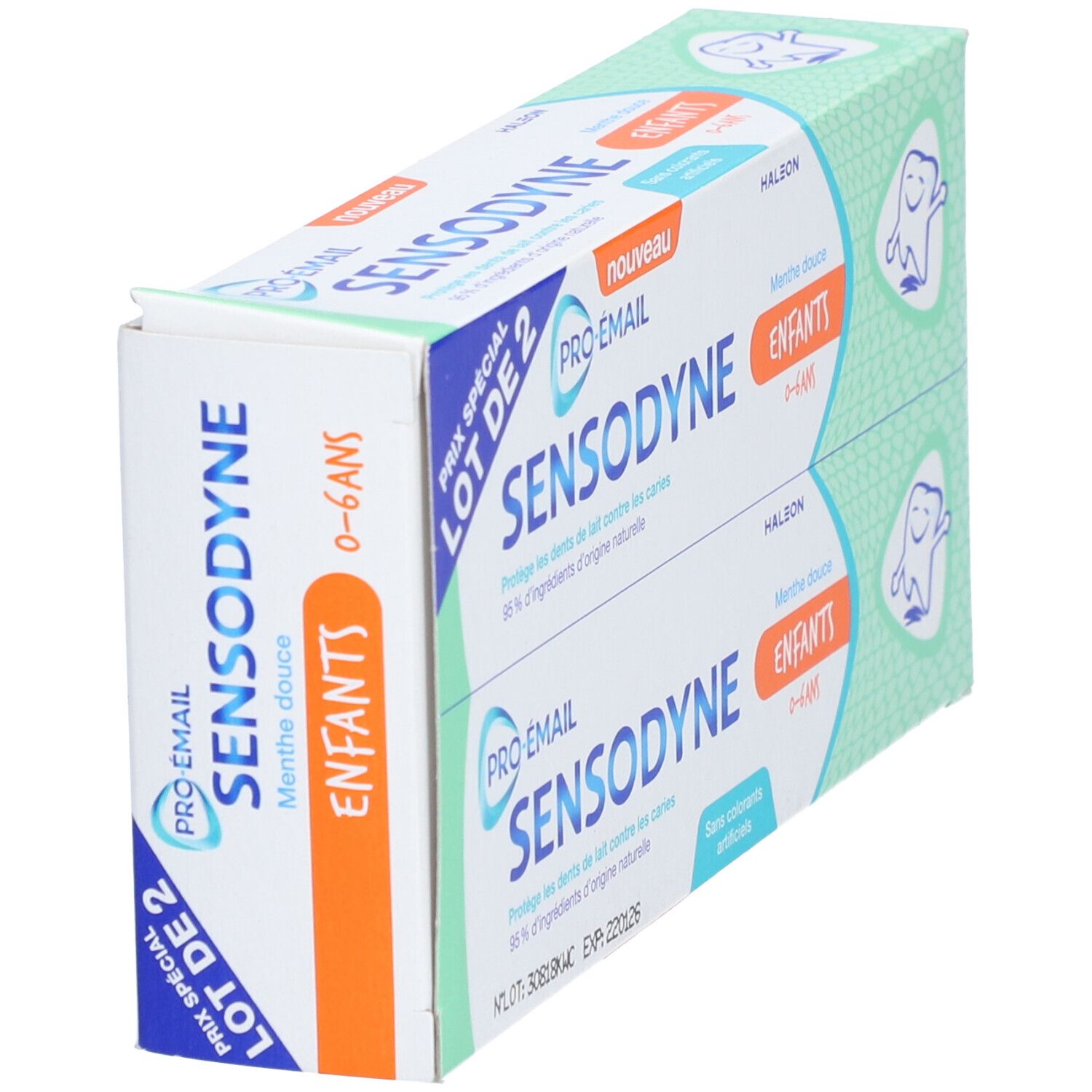 SENSODYNE Pro-émail Kinderzahnpasta 0-6 Jahre mit süßer Minze