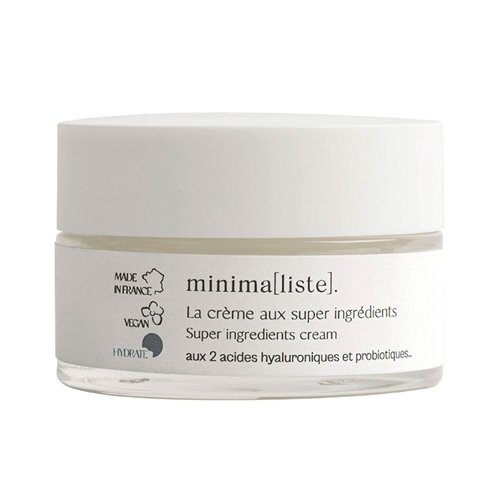 Minimalistisch die Creme mit den Superzutaten