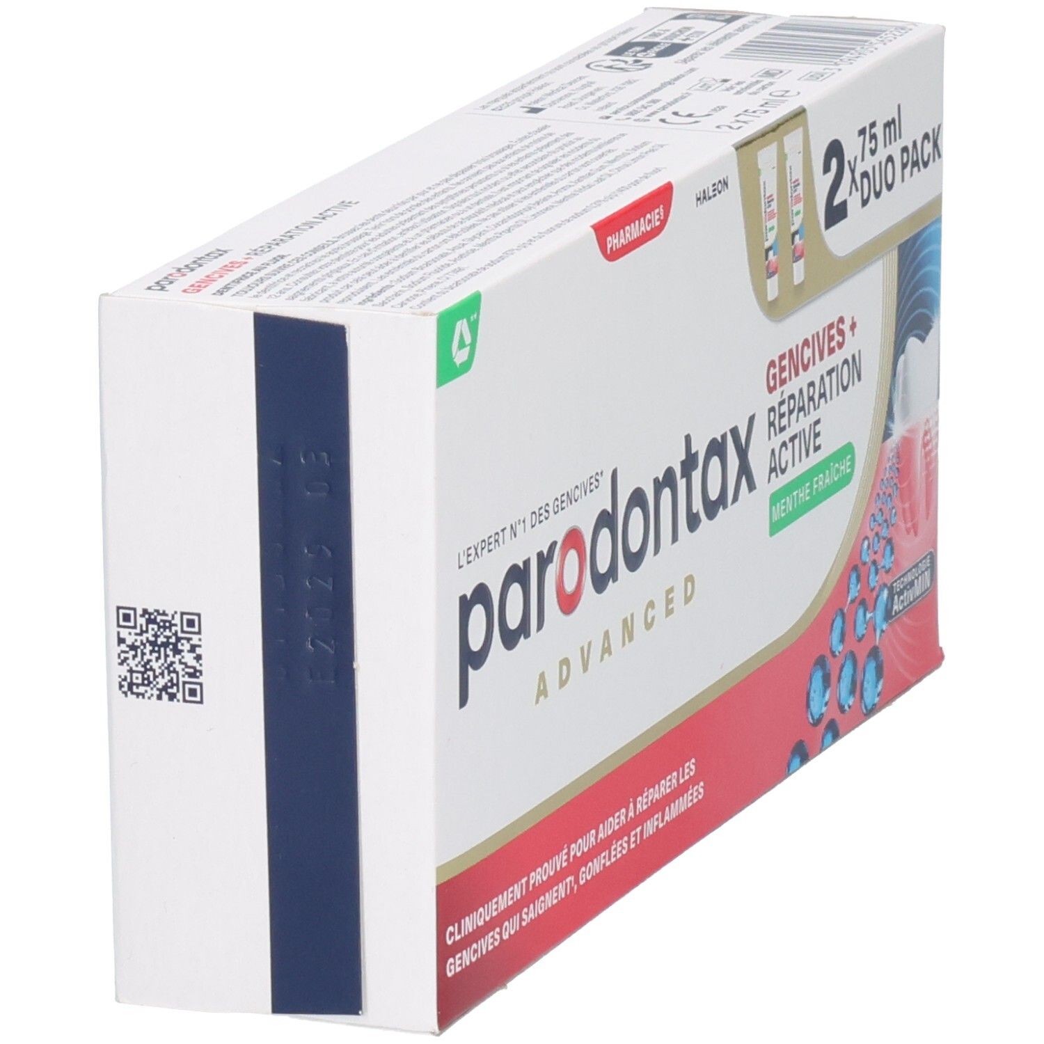 Parodontax Advanced Zahnpasta Duo Pack, 2x 75ml.