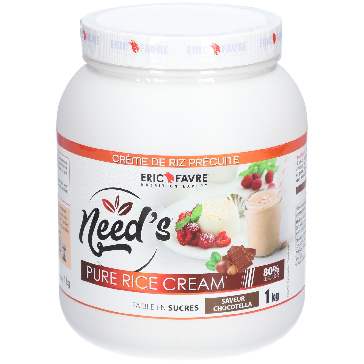 ERIC FAVRE Need's Pure Rice Cream - Crème de riz Chocotella