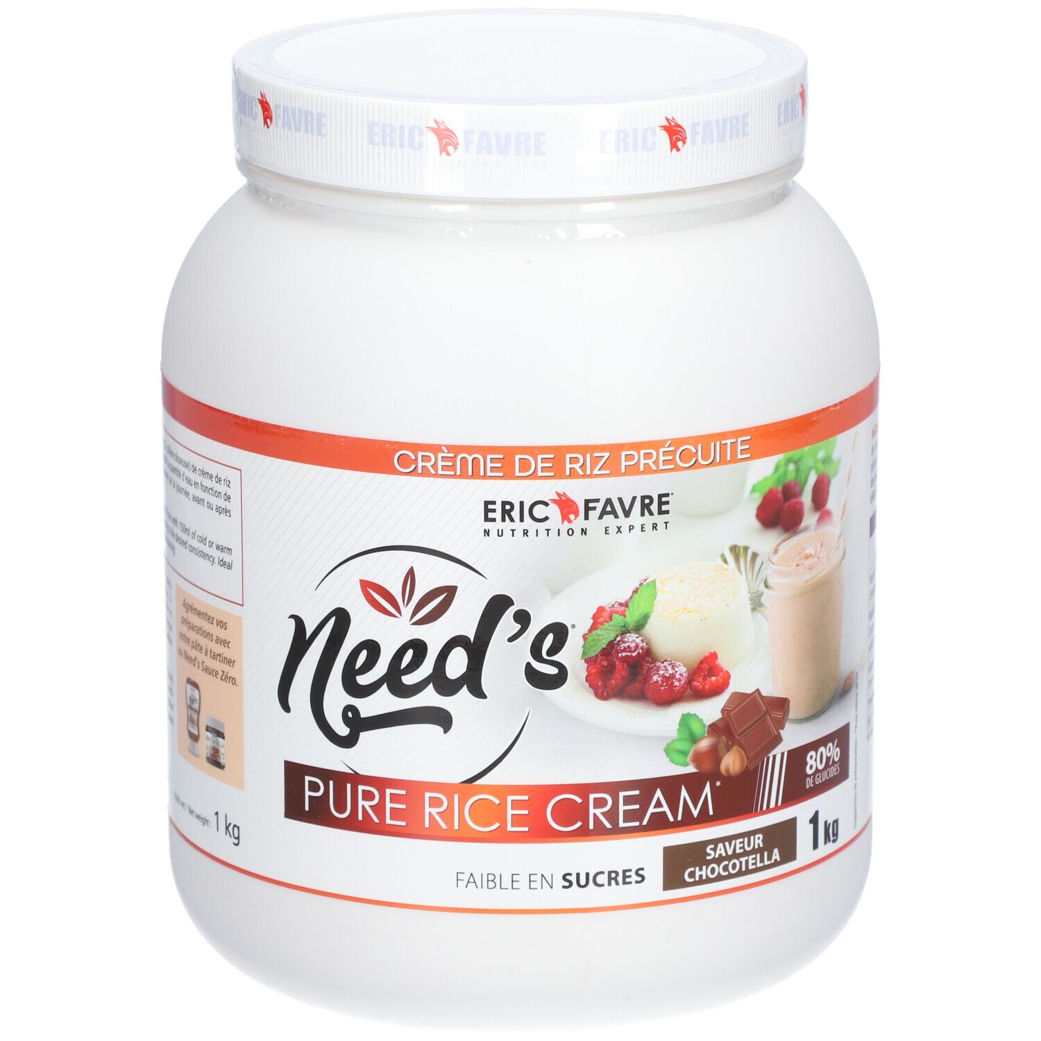 ERIC FAVRE Need's Pure Rice Cream - Crème de riz Chocotella
