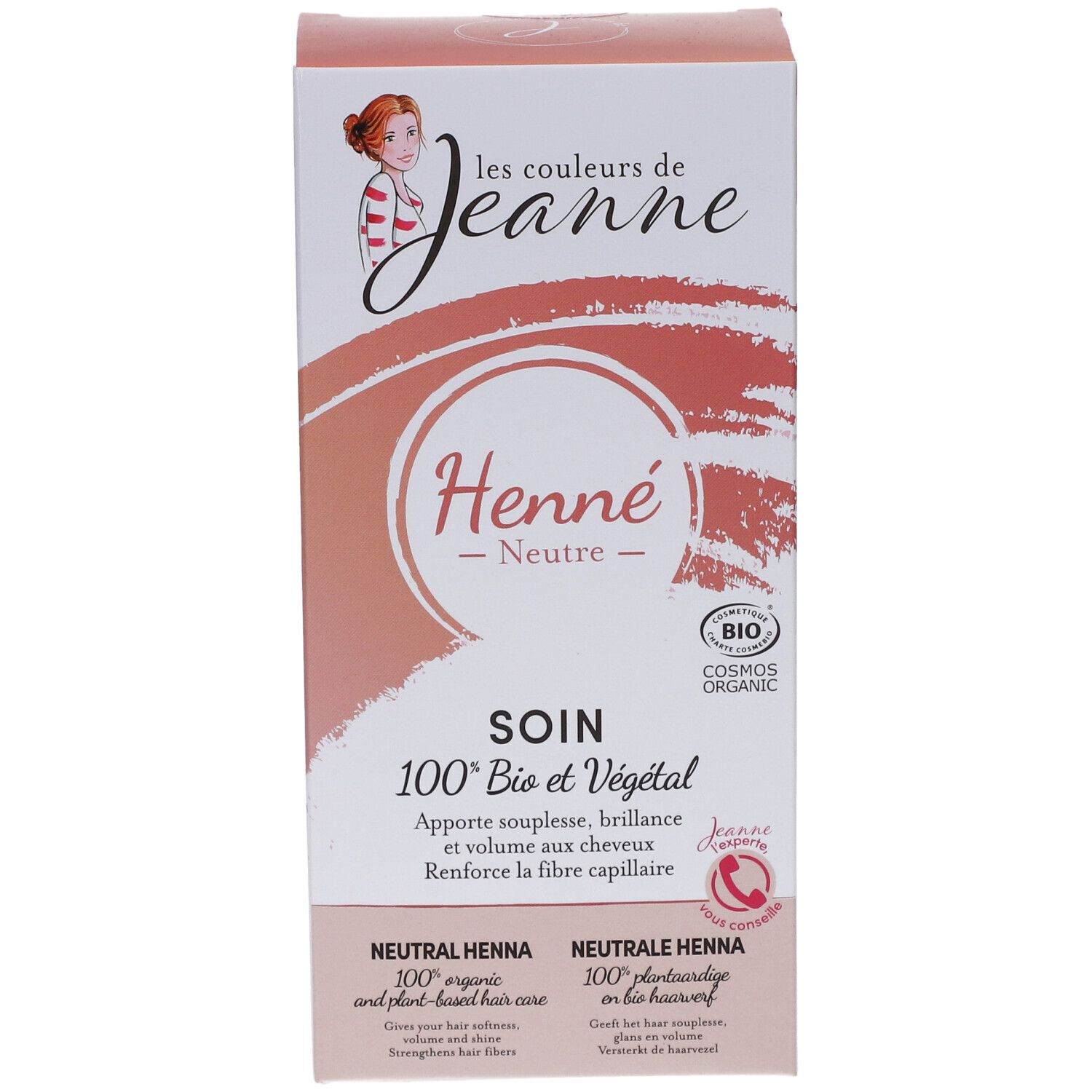 Les Couleurs de Jeanne Henné Neutre Bio