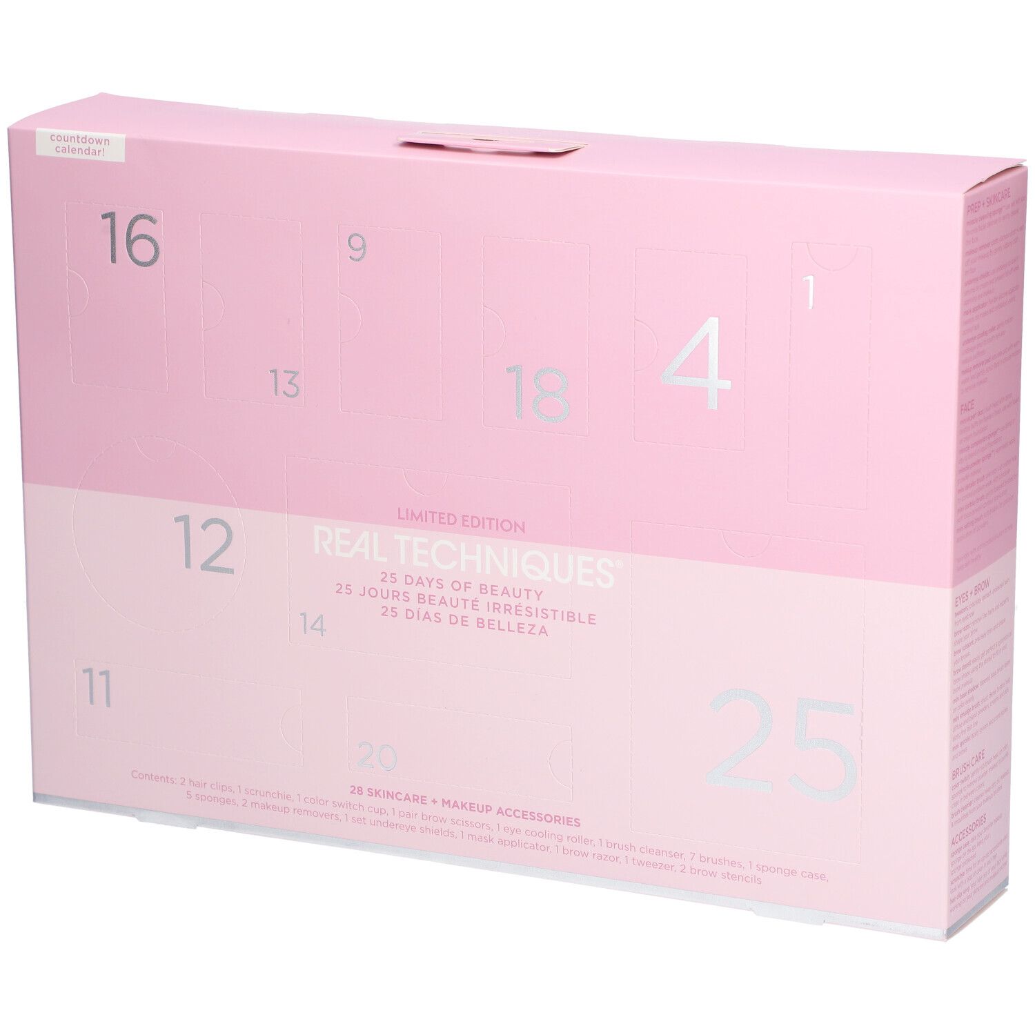 REAL TECHNIQUES - Adventskalender 25 Tage Schönheit