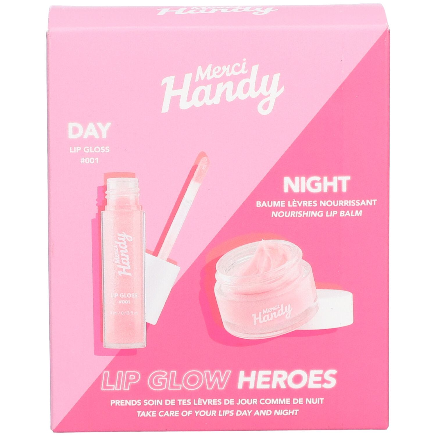 MERCI HANDY Lippenglanz-Helden