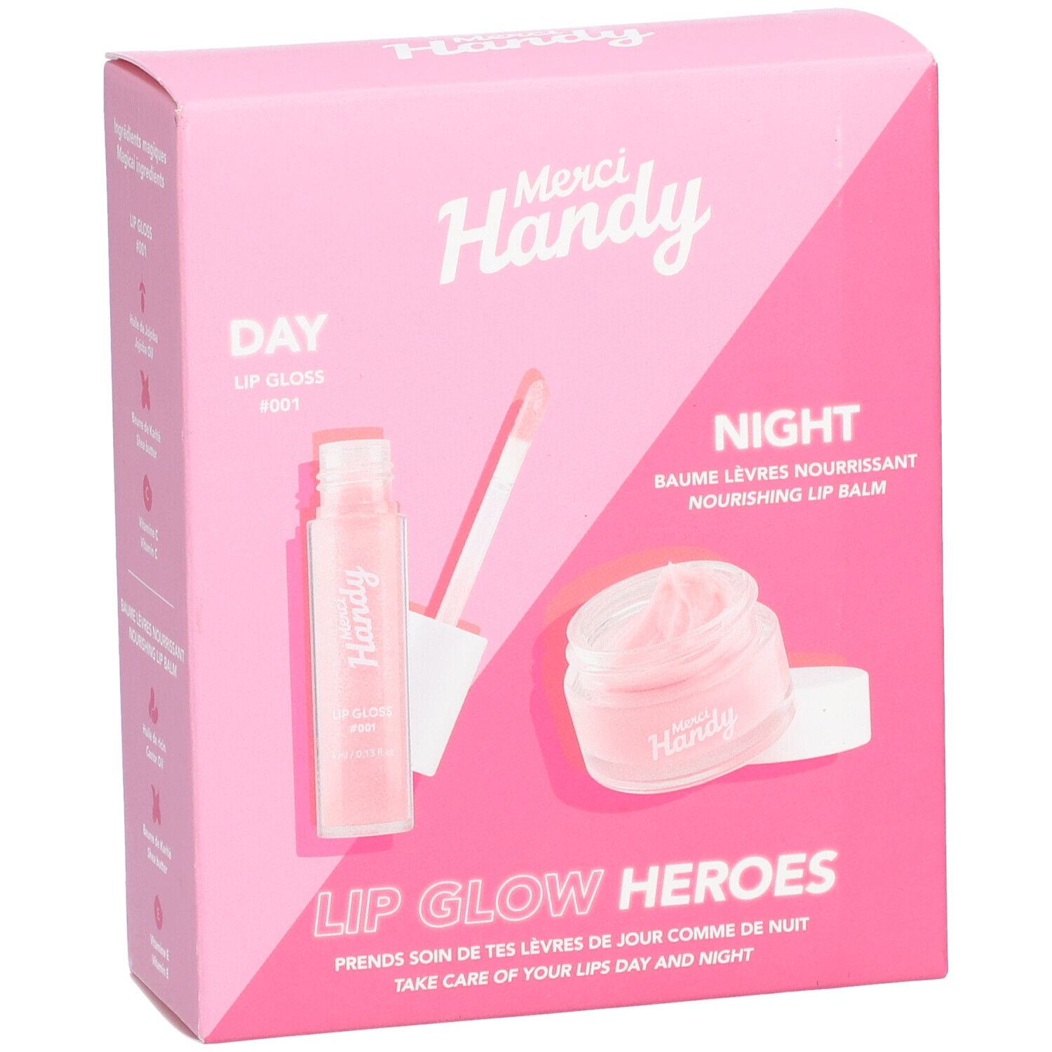 MERCI HANDY Lippenglanz-Helden