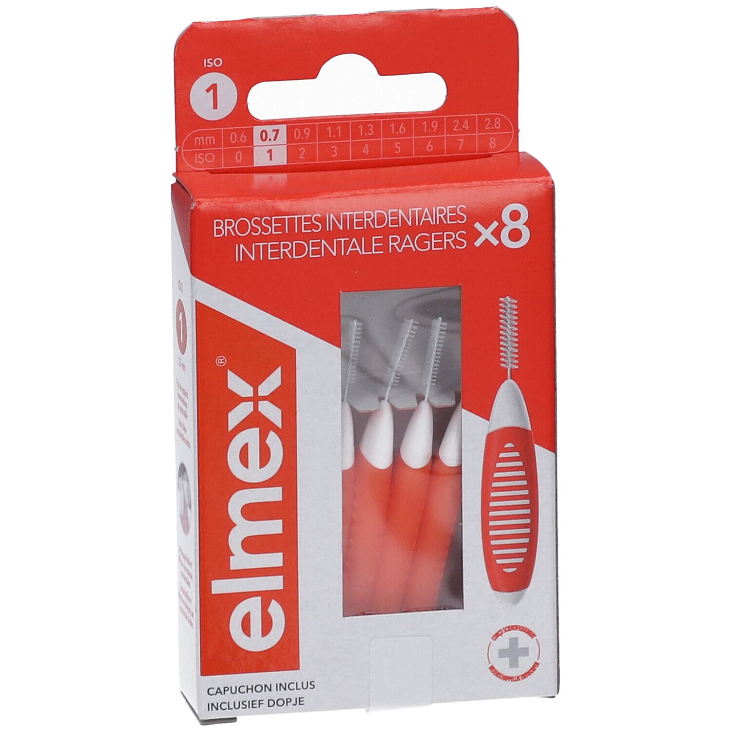 ELMEX BROSS INTERDENT T1 0.7MM 8