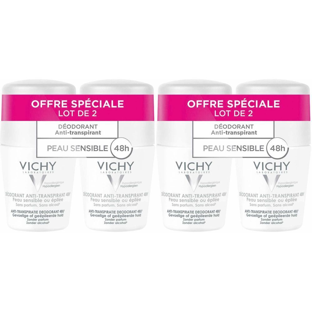 VICHY déodorant anti-transpirant peaux sensibles