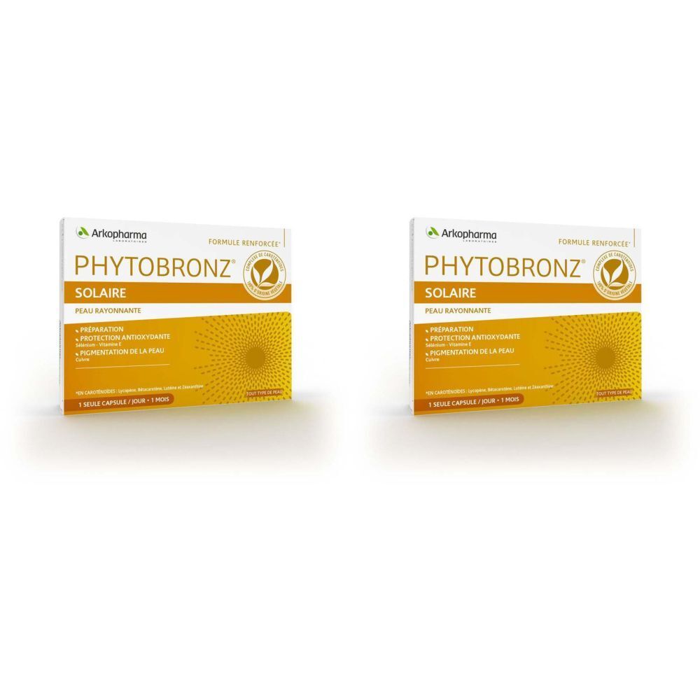 Arkopharma Phytobronz préparateur solaire
