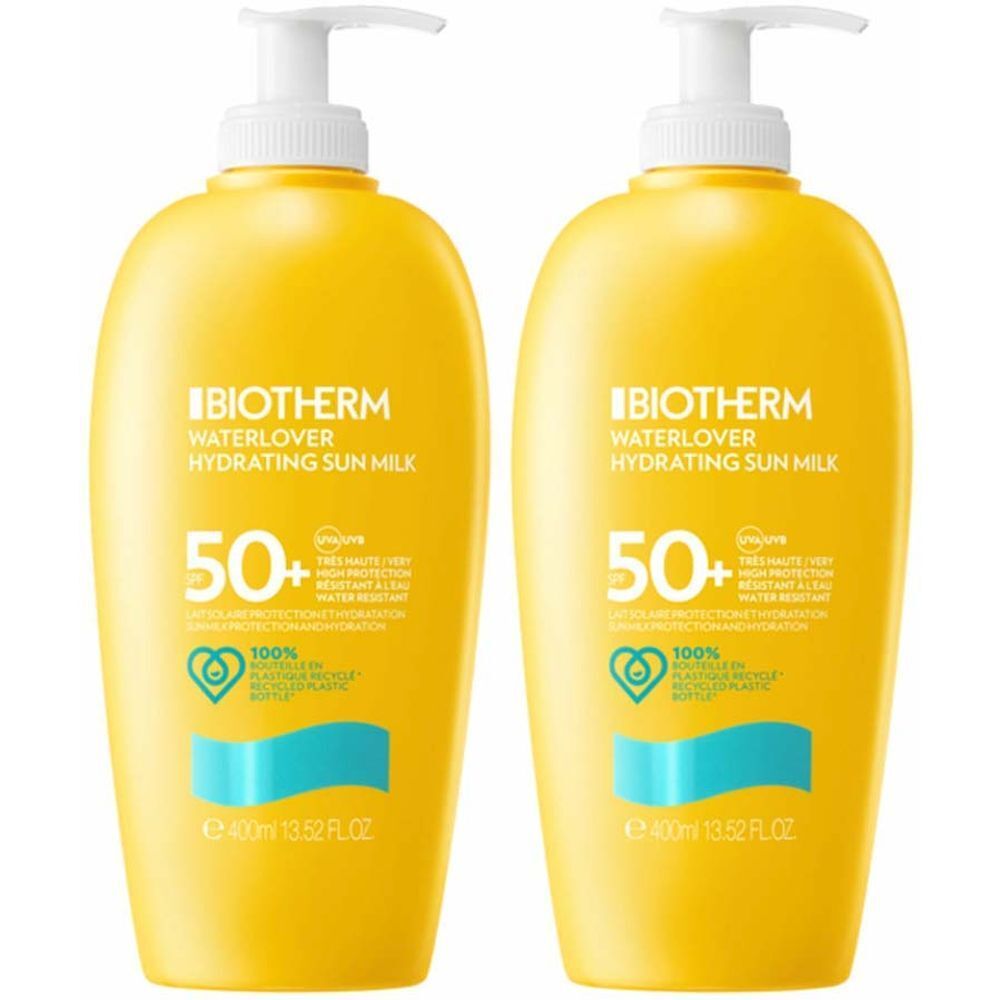 BIOTHERM Waterlover Lait Solaire Hydratant SPF50+