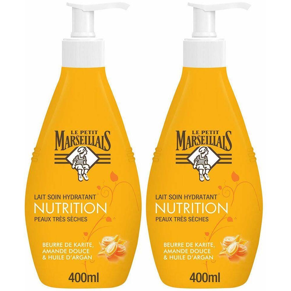 Le Petit Marseillais Nutrition Körpermilch Karité, Süßmandel & Argan