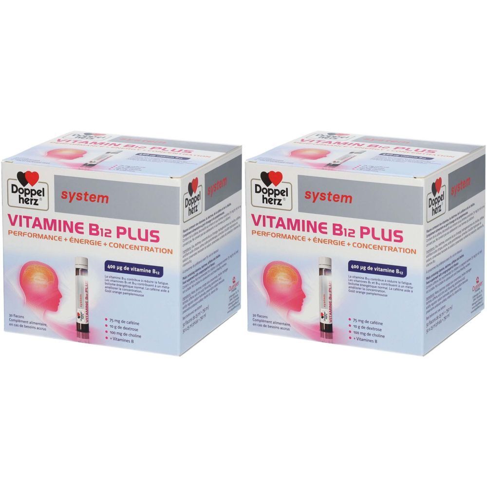 Doppelherz® system Vitamine B12 PLUS Énergie